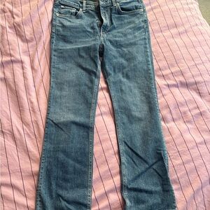 rag & bone Women's Straight Leg Jeans in Blue
